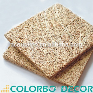 natural and organic timber appearance wood wool insulation board